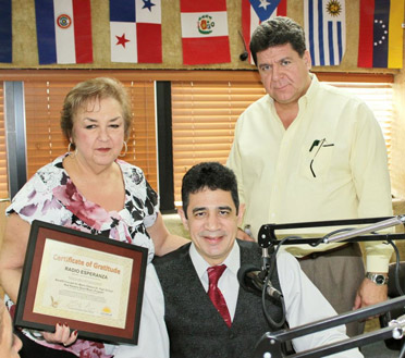 Mary Lou Cutié, Bobby Ramirez, and Isaul Gonzalez